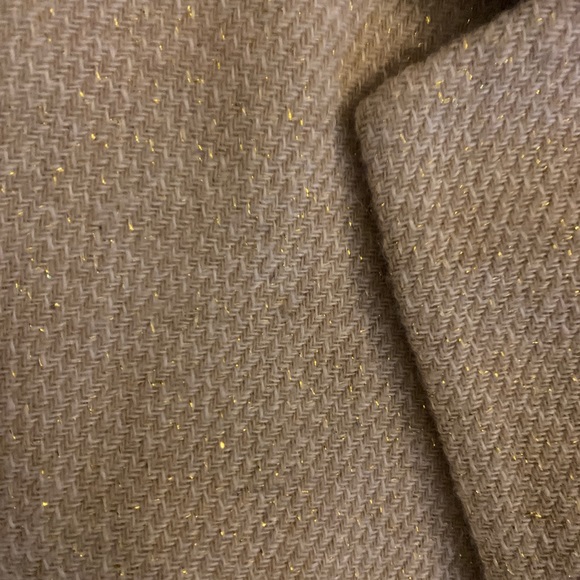 C.Wonder Gold Metallic Wool Blazer *rare* - Picture 5 of 5